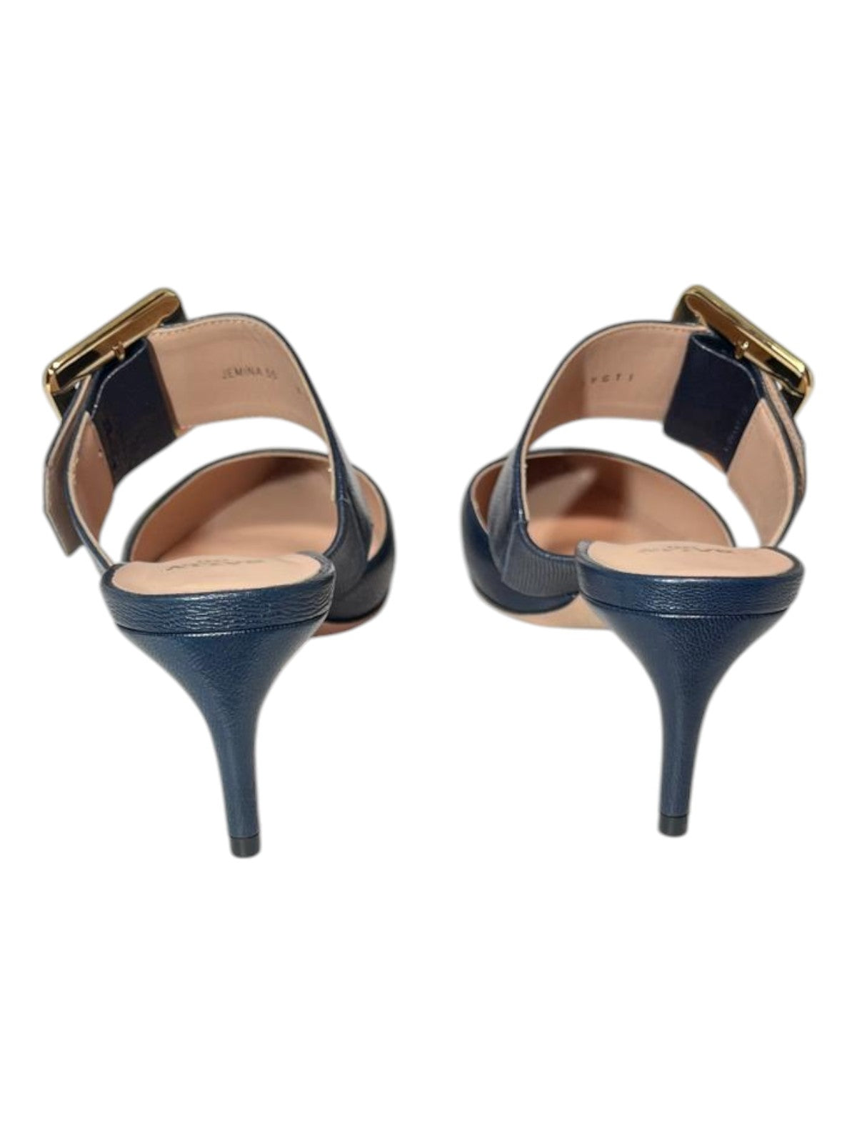 Женские туфли-лодочки Bally Jemina 6238170 из телячьей кожи Midnight, синий — фото 3