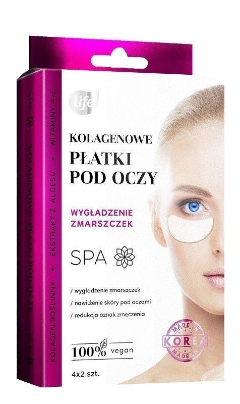 

Life Kolagen повязки на глаза, 8 шт.