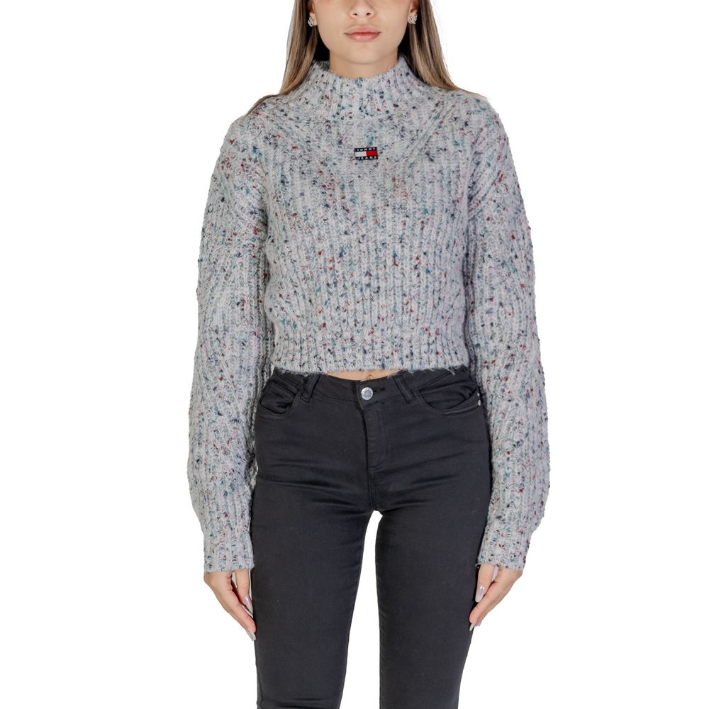 

Белый свитер из переработанного полиэстера Tommy Jeans
