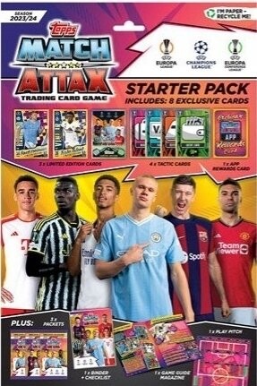 

АЛЬБОМ ДЛЯ ФУТБОЛЬНЫХ КАРТочек MEGA SET MATCH ATTAX 2024 TOPPS Inna marka