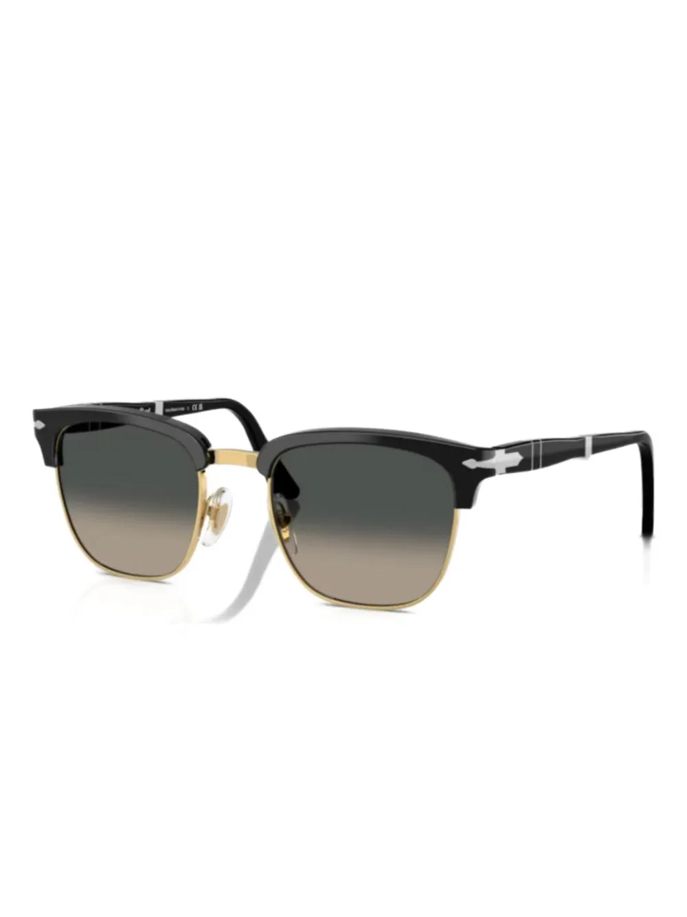 

Солнцезащитные очки в квадратной оправе Persol, черный