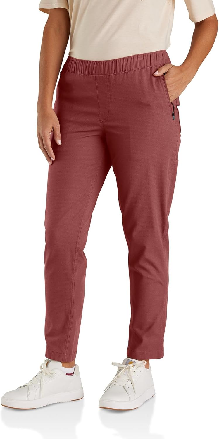 

Женские рабочие брюки Carhartt Force свободного кроя из рипстопа, Barnwood