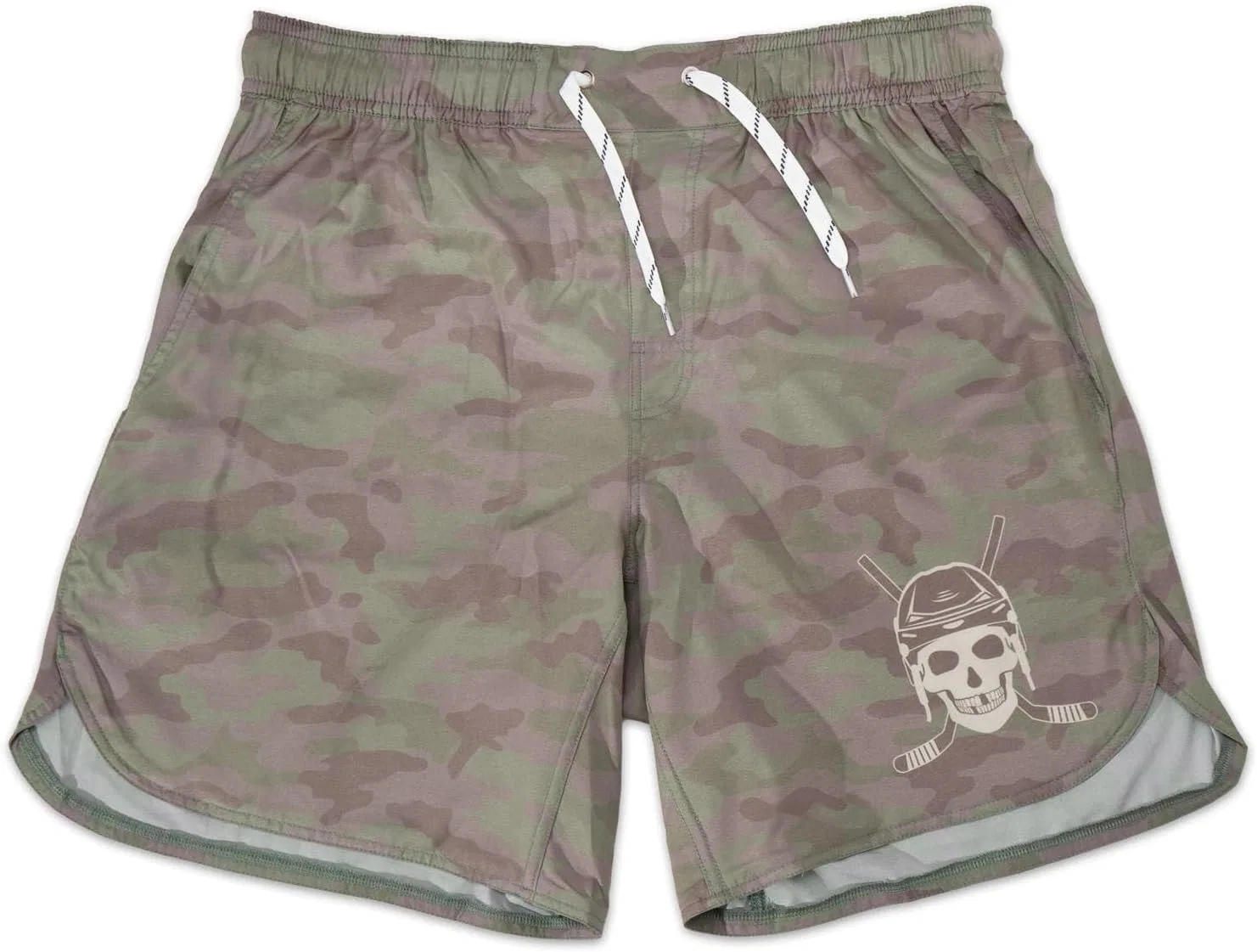 Шорты хоккейные с эластичным поясом ChalkTalkSPORTS, Diehard Camo