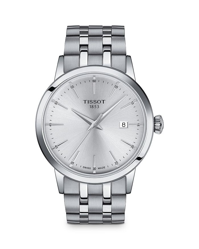

Часы Tissot Classic Dream 42 мм, серебряный