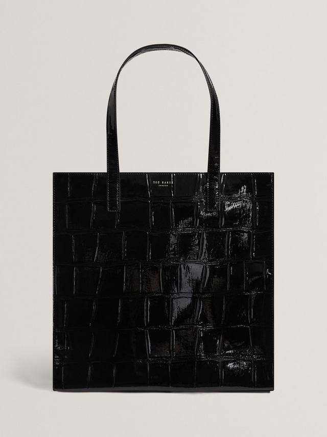 

Сумка-тоут Vannda Croc Ted Baker, Black