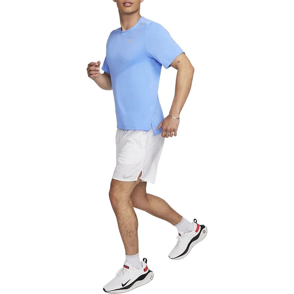 Футболка Dri-Fit Rise 365 мужская университетская синяя Nike, синий — фото 3