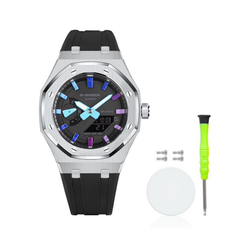 

CASIO Кварцевые часы унисекс с черным циферблатом на ремешке из смолы