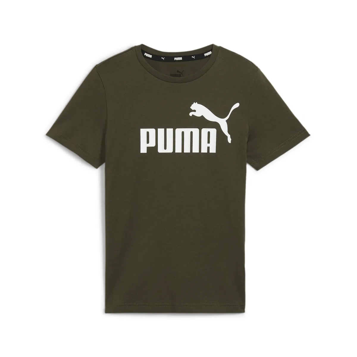 

ФУТБОЛКА PUMA "ESS LOGO TEE B", оливковый