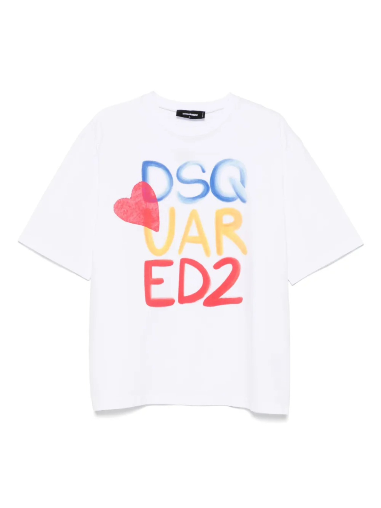 

DSQUARED2 футболка с логотипом, белый
