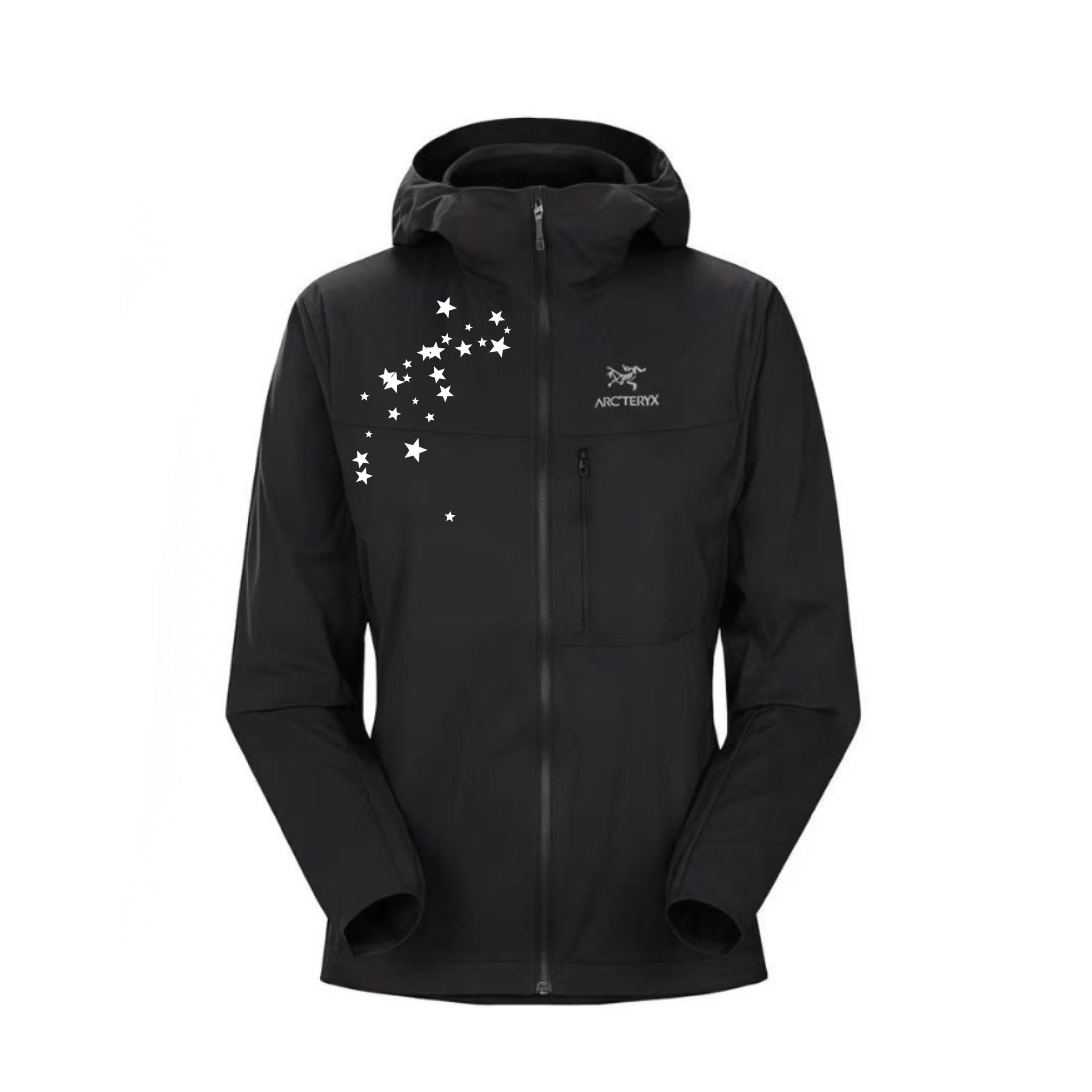 Ветровка Squamish с водоотталкивающим покрытием унисекс Arcteryx, черный