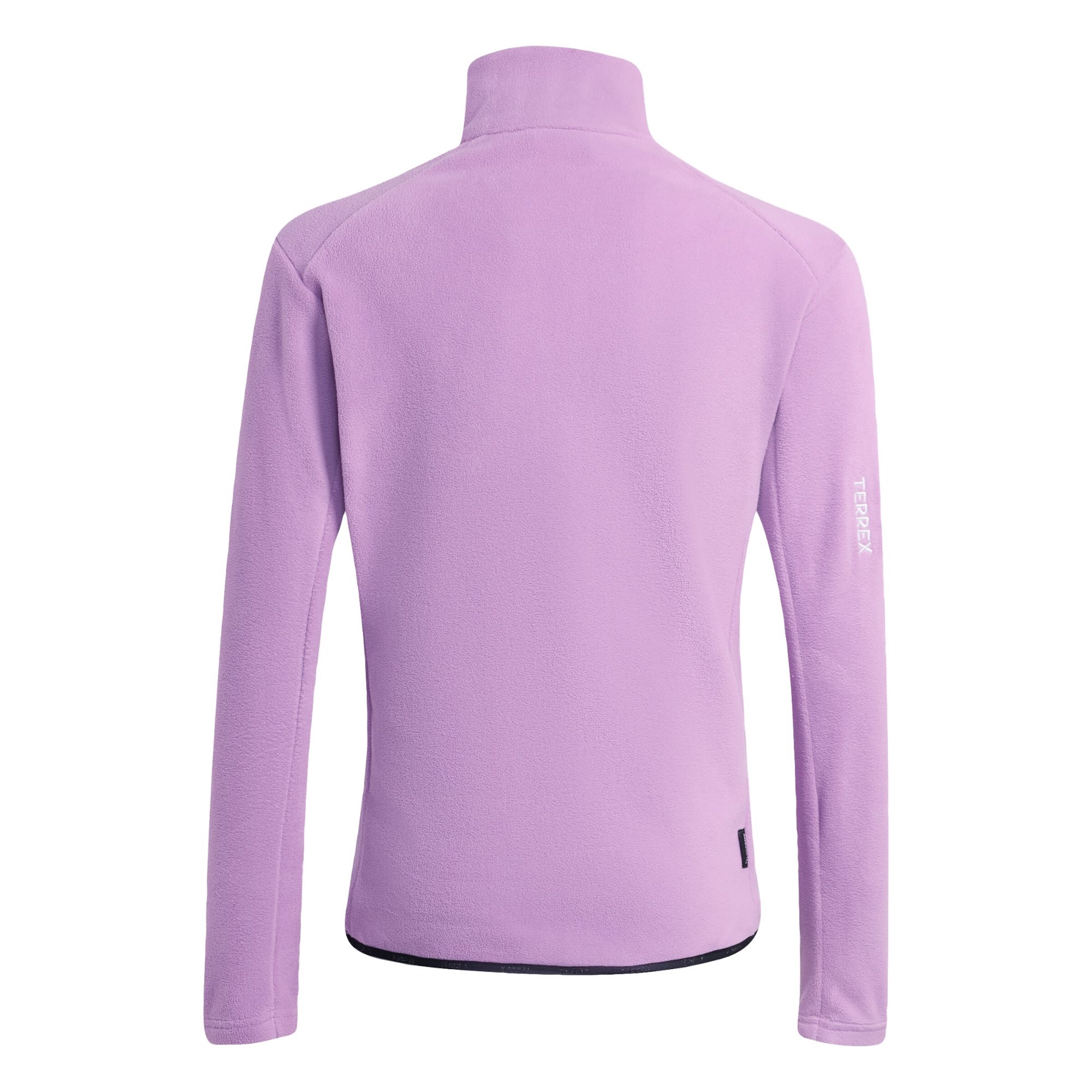 ADIDAS TERREX Легкая фиолетовая флисовая куртка Athletic — фото 2