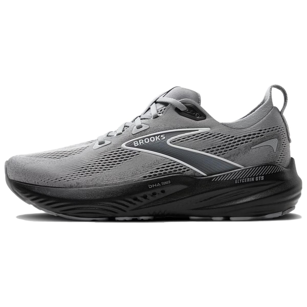 

Кроссовки Glycerin Gts 22 Primer Gray Ebony Bluewash Brooks, Gray Black