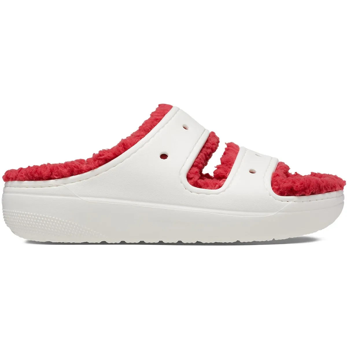 Унисекс открытые сандалии Classic Cozzzy Holiday Sweater Sandal Crocs, многоцветный