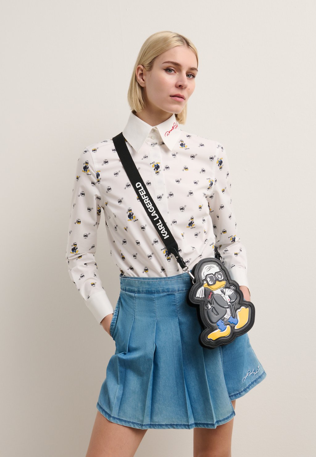 

Сумка через плечо DISNEY FUN CROSSBODY KARL LAGERFELD, черный