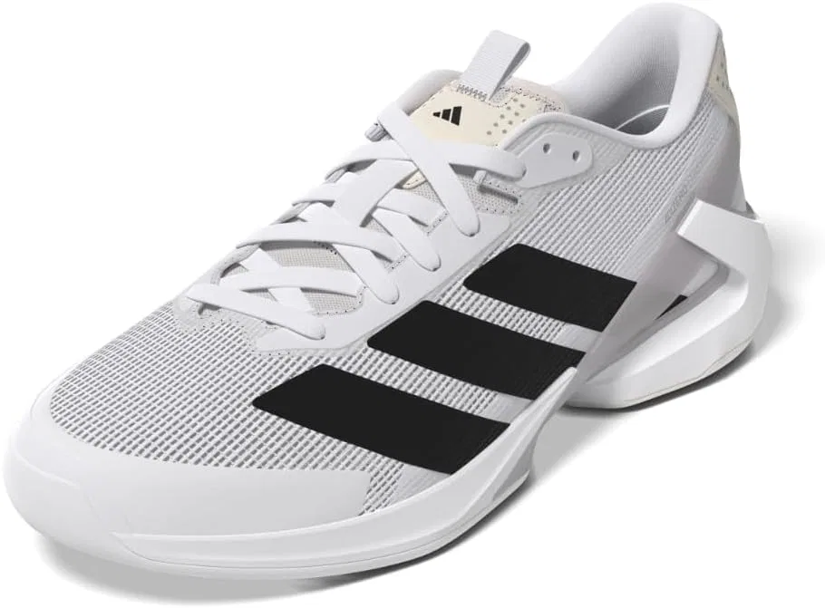 Кроссовки теннисные adidas Adizero Ubersonic 5, White/Black/Silver Metallic