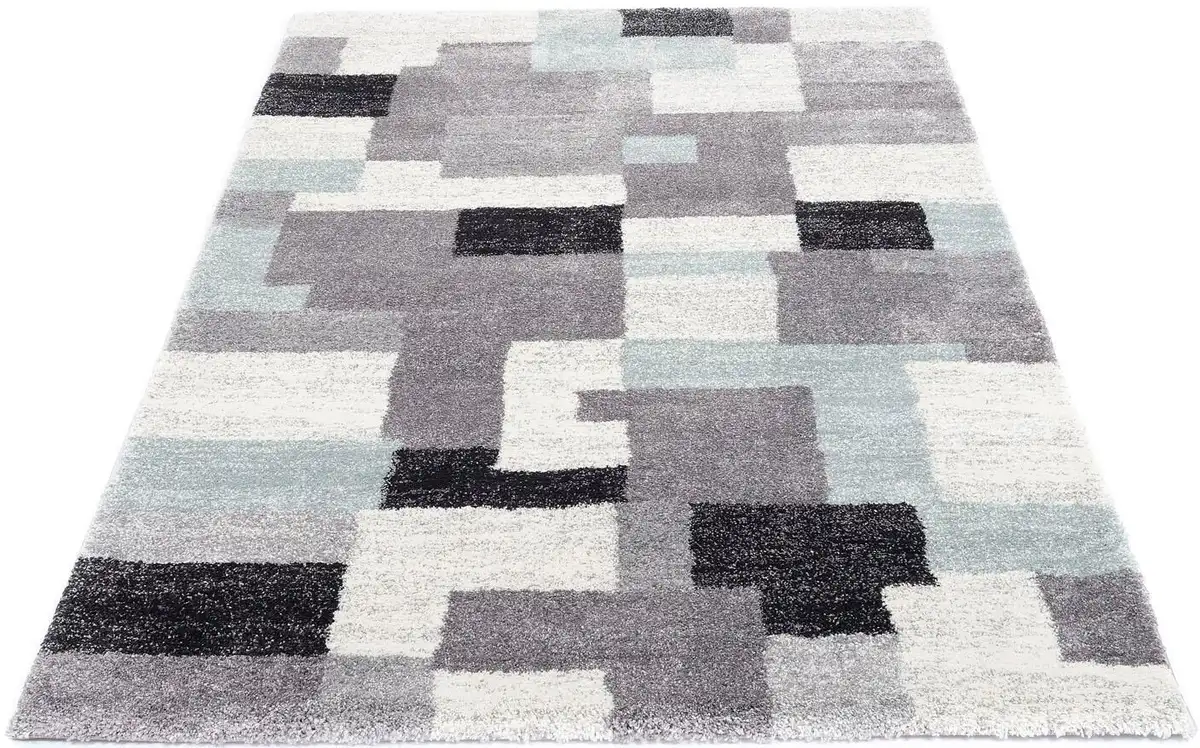 

OCI THE CARPET BRAND Ковер "Steady Allover", прямоугольный, особенно мягкий благодаря микрофибре, для гостиной OCI Die Teppichmarke 140х200 см, серый/сиреневый