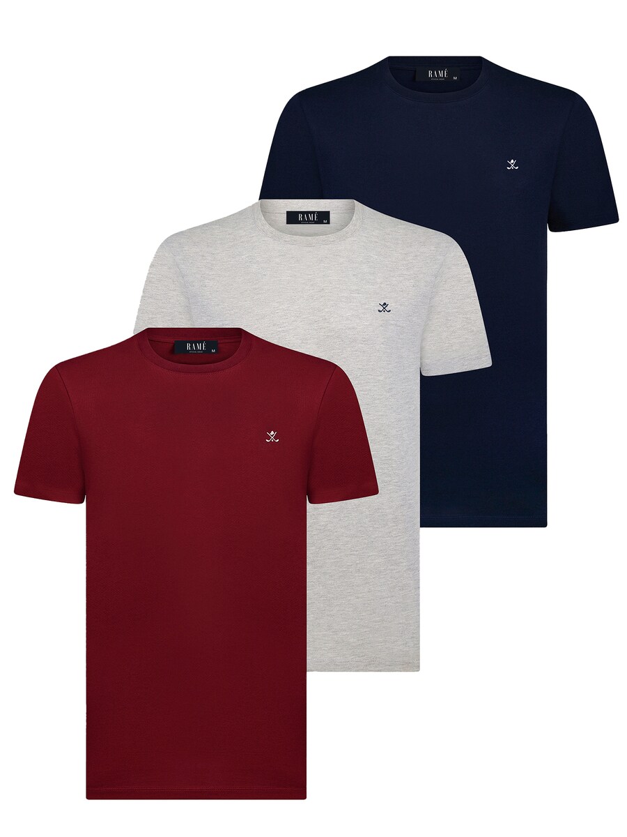 

Рубашка RAME, цвет Grey/Bordeaux/Black