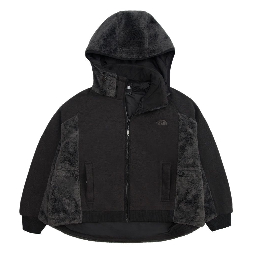 

THE NORTH FACE Женское черное пальто с бархатной текстурой, Black