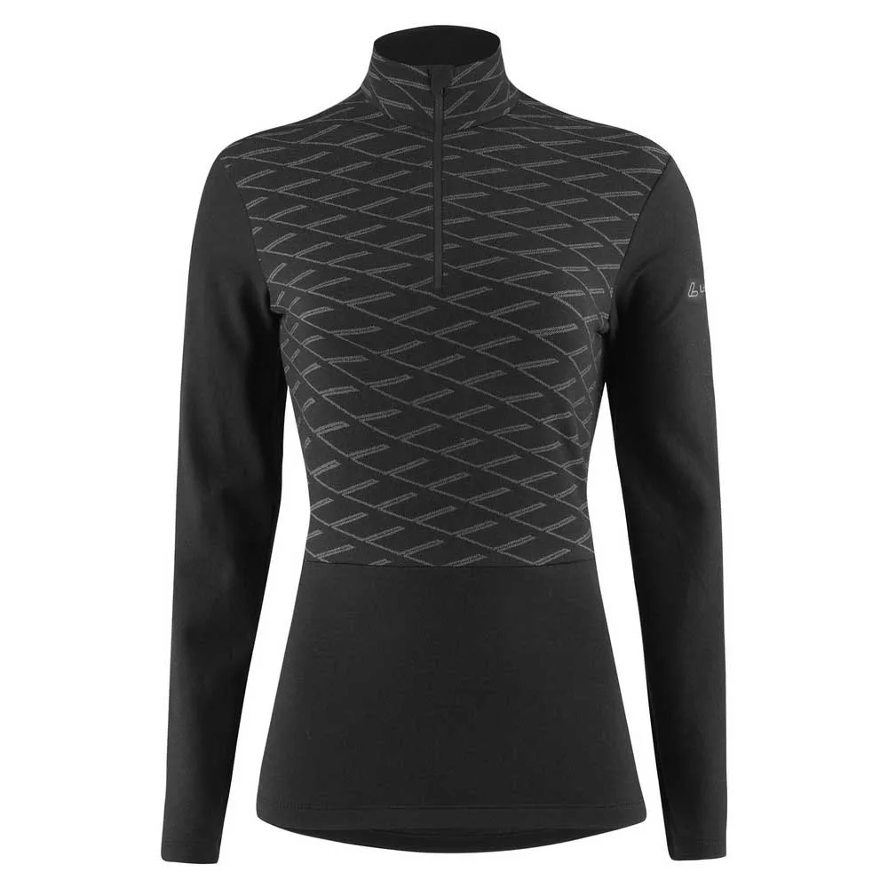 

Толстовка Loeffler Hywa TranstexВ half zip, черный