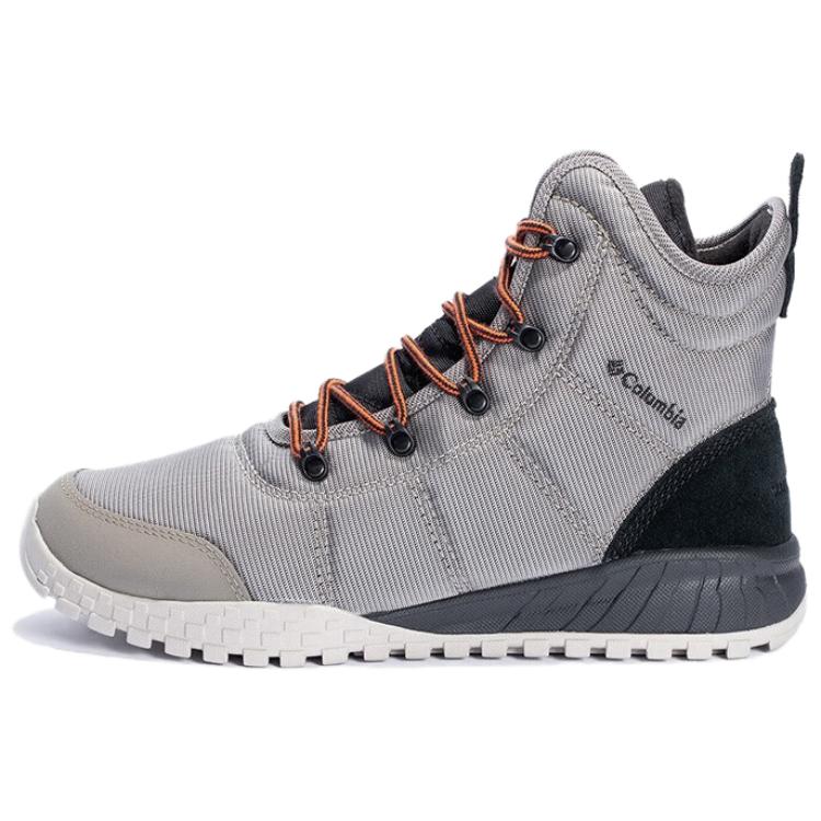 

Термостойкие устойчивые к истиранию противоскользящие ботинки для снега мужские gray Columbia, серый