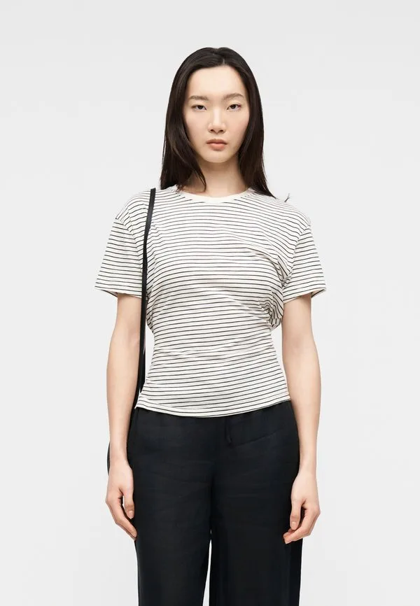 Футболка с принтом в виде узла co slub knot tee print Tommy Hilfiger, Calico/Black