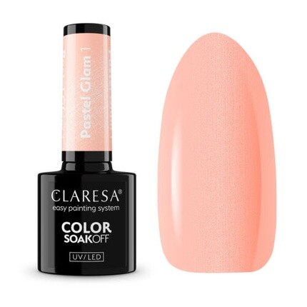 

CLARESA Гибридный лак для ногтей PASTEL GLAM 5 г