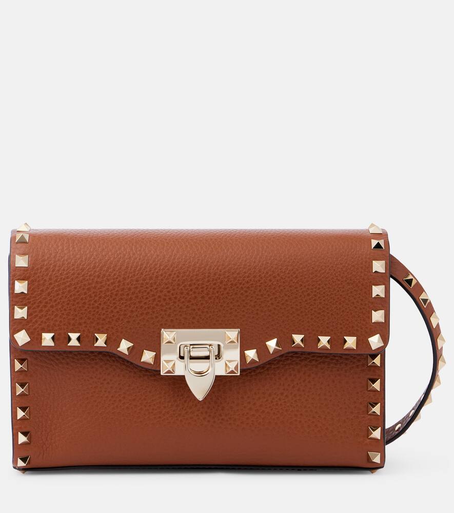 

Кожаный кросс-боди Rockstud Small Valentino Garavani, Selleria