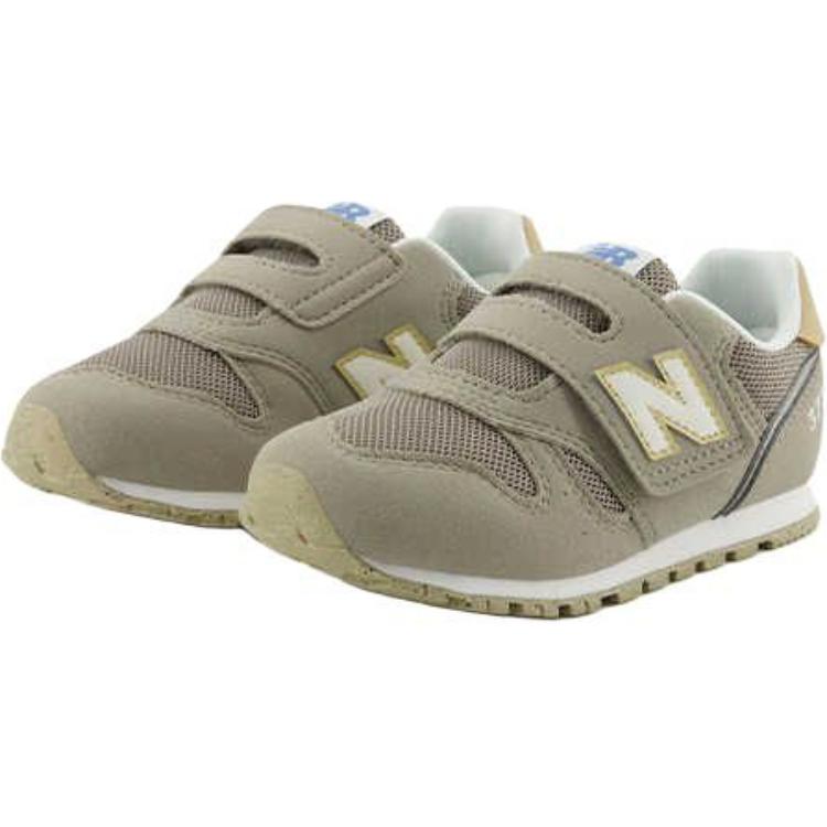 Низкие детские туфли NB 373 для младенцев и малышей New Balance, серый — фото 3