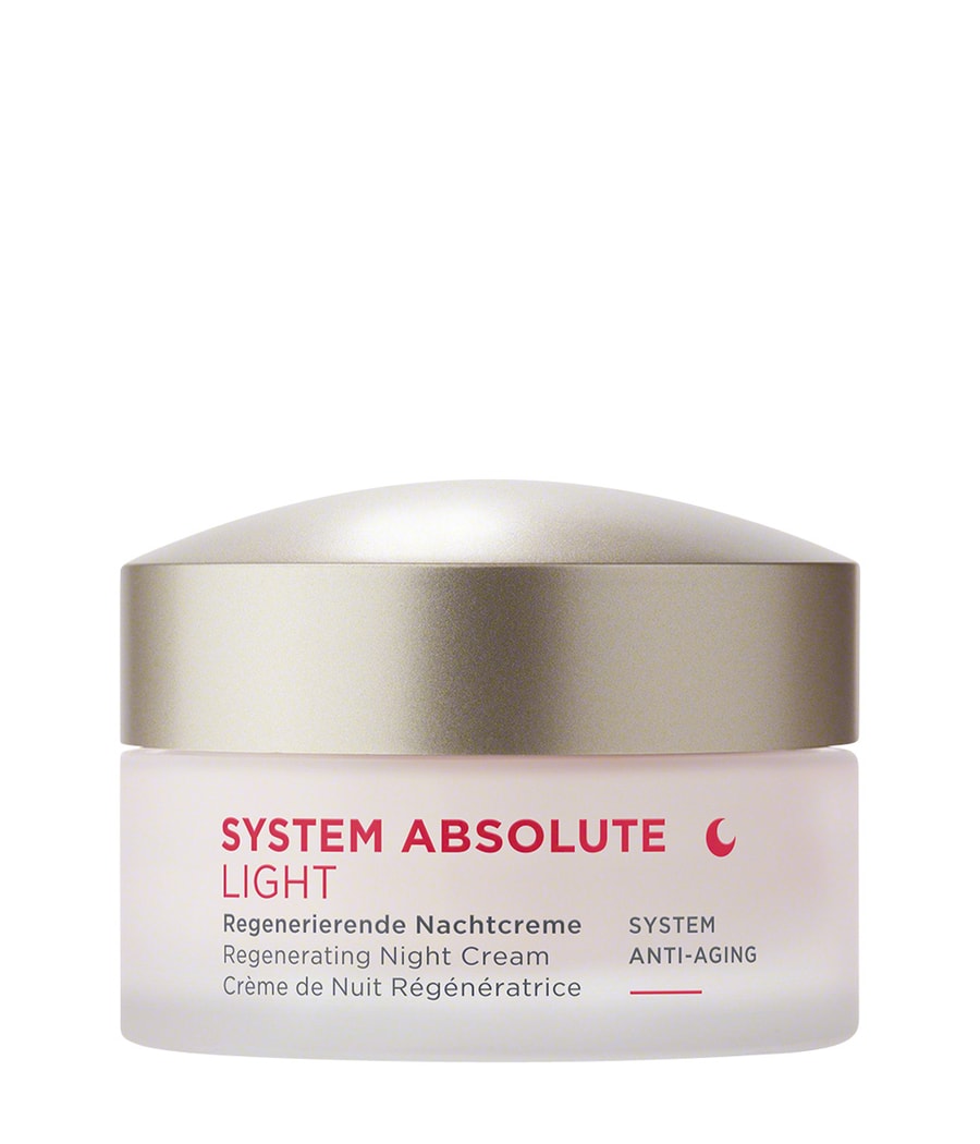 

Ночной крем ANNEMARIE BÖRLIND SYSTEM ABSOLUTE LIGHT Regenerierende Nachtcreme, 50 ml