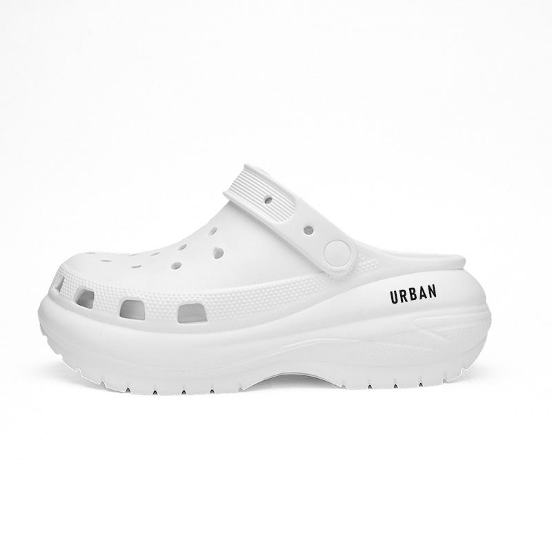 

URBAN AUTHENTIC Клоги унисекс белые, цвет White