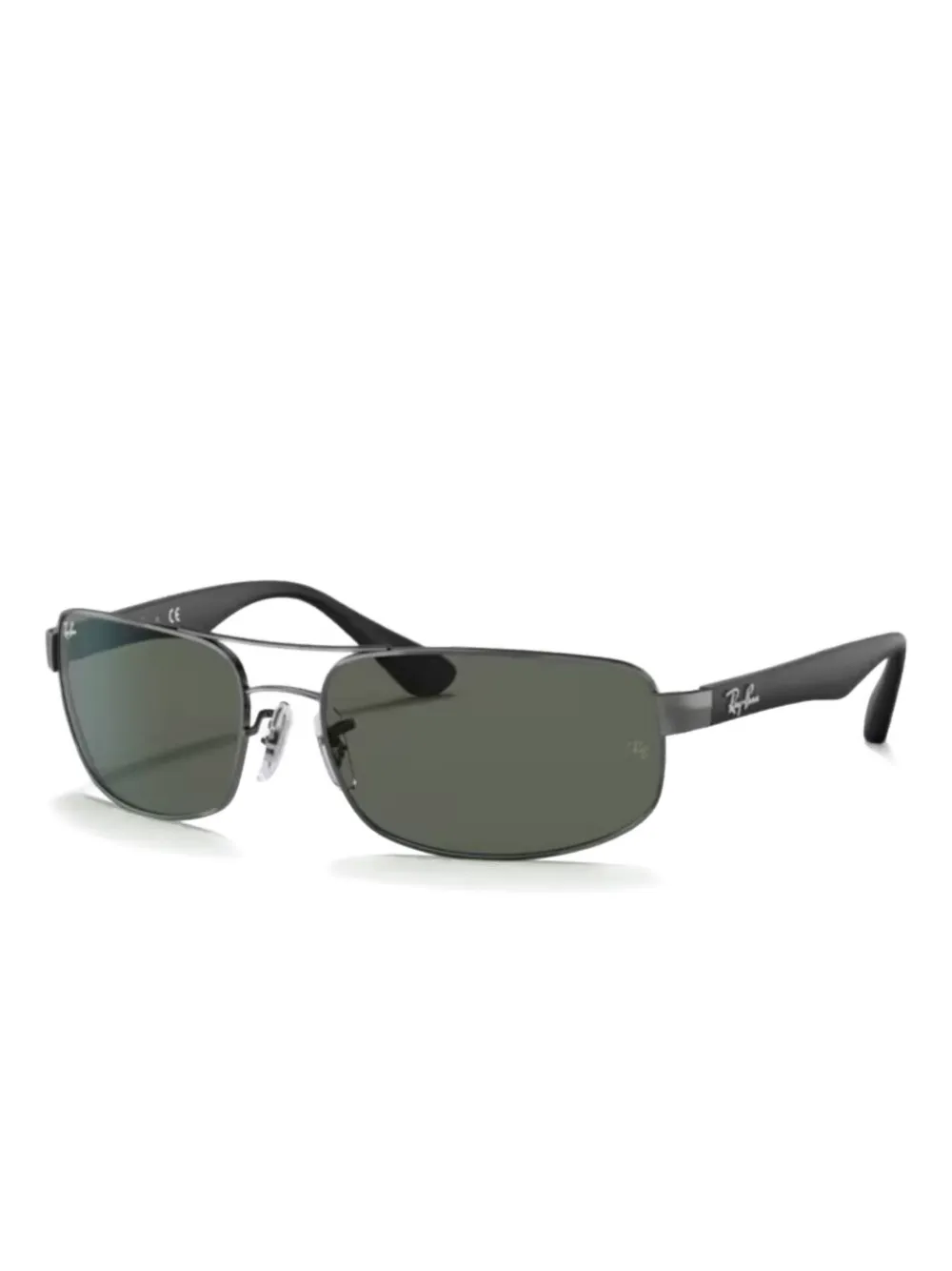 

Солнцезащитные очки в прямоугольной оправе Ray-Ban, черный