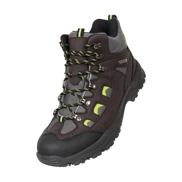 

Мужские водонепроницаемые походные туфли Adventurer Mountain Warehouse, черный
