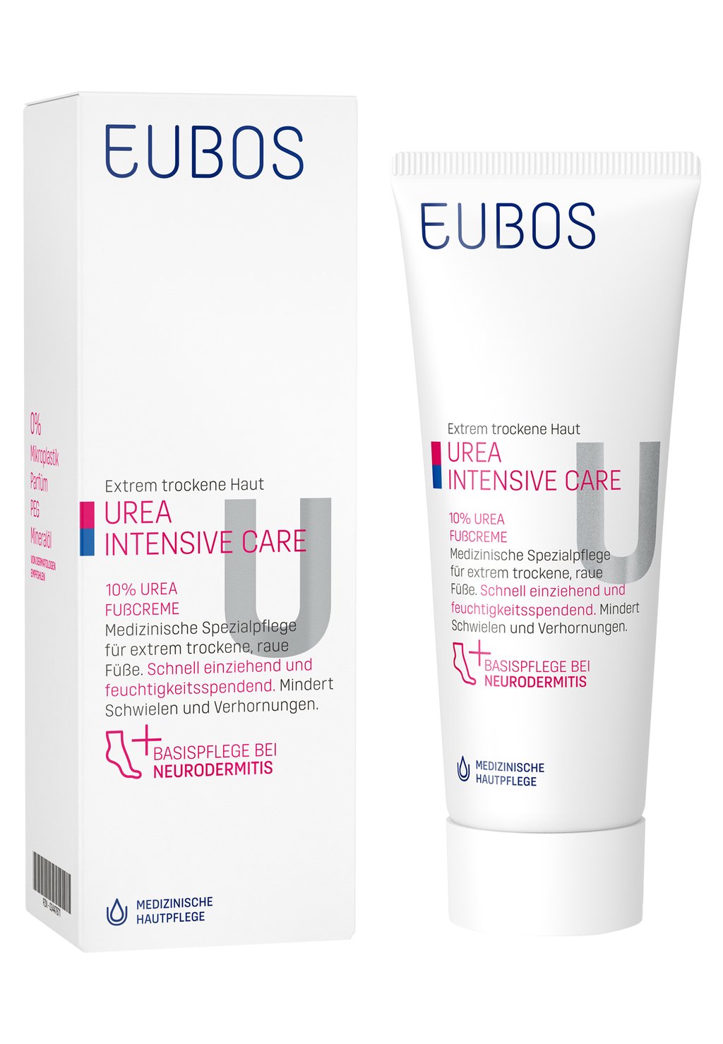 

Крем для ног UREA INTENSIVE CARE 10% UREA FUßCREME EUBOS