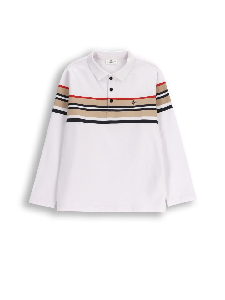 

Coccodrillo Белая футболка с длинными рукавами