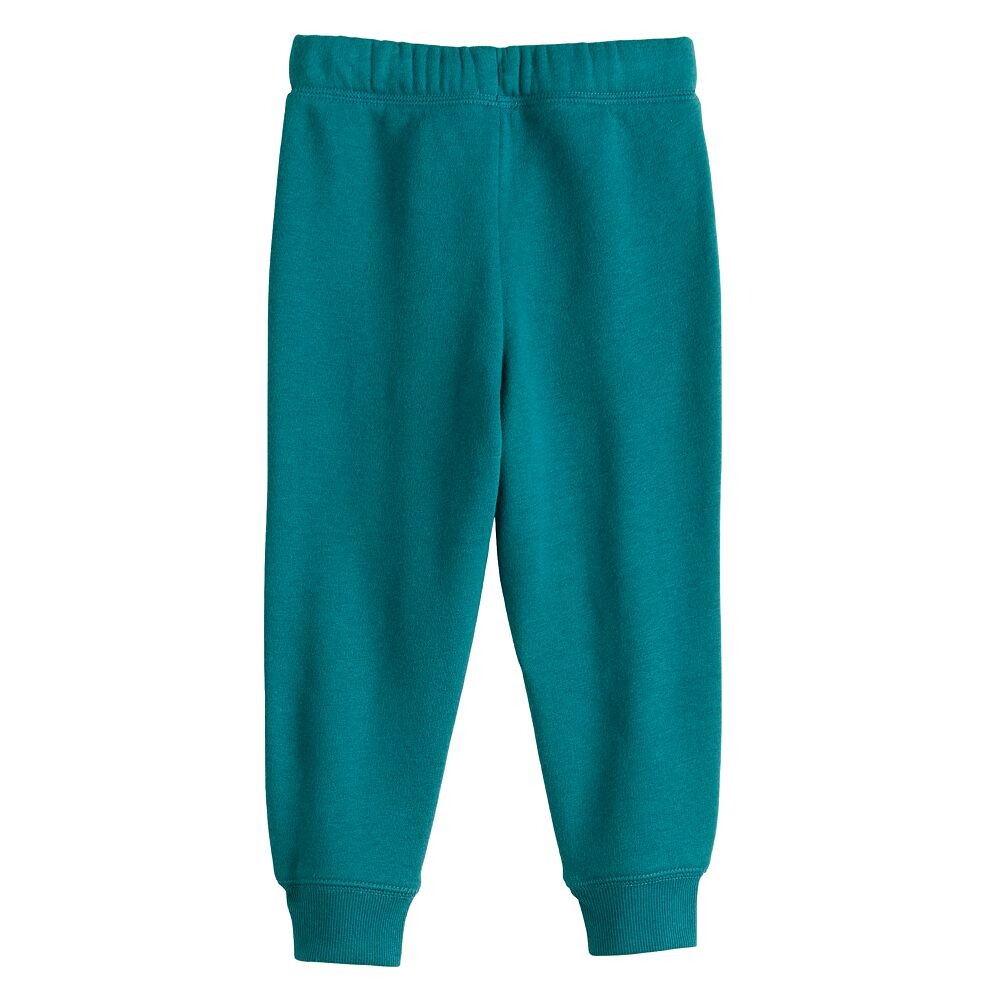 Флисовые спортивные штаны Jumping Beans для мальчиков для малышей, цвет Green Olive Camo — фото 2