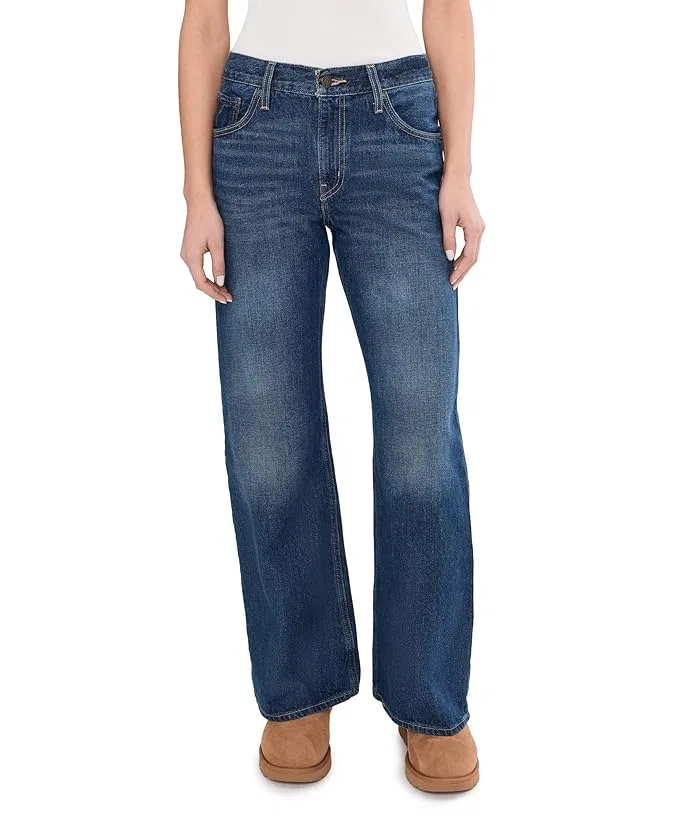 Джинсы буткат свободные Middy Loose Boot Levi's Womens, Good Fortunes