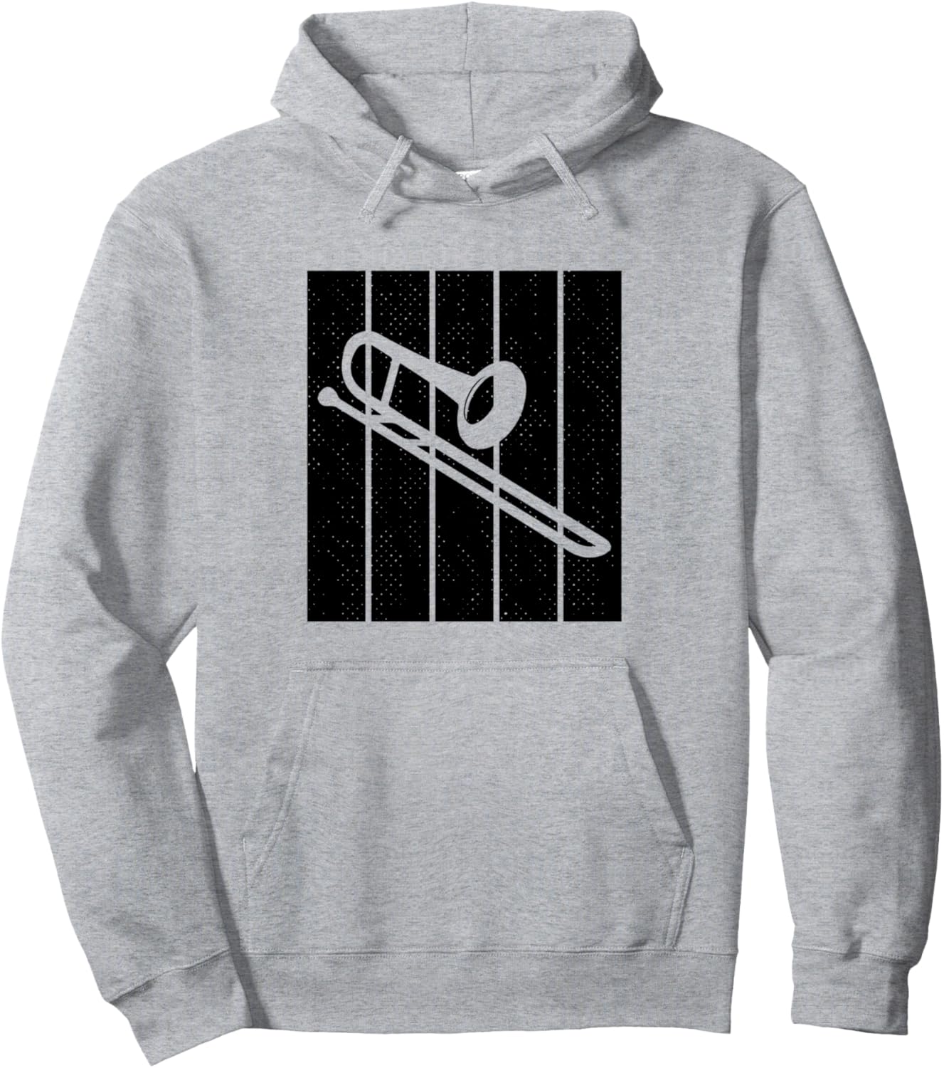 

Тромбон инструмент тромбонист музыкант инструмент тромбон толстовка Trombone Instruments Trombonist Music Lover, серый