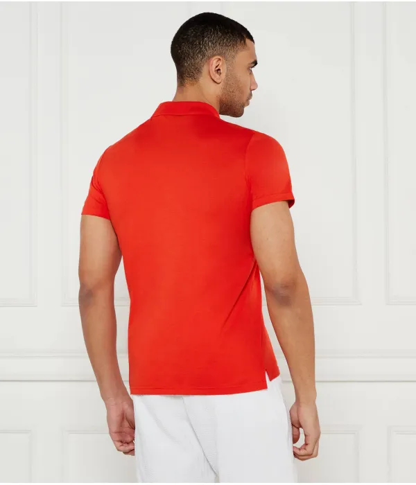 Футболка поло Classic fit Emporio Armani, оранжевый — фото 3