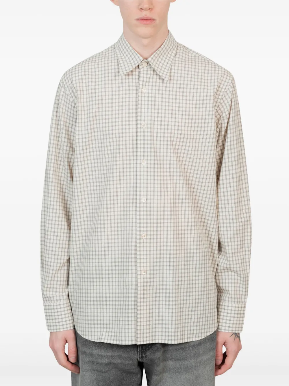 

Рубашка в клетку Sunflower, нейтральный