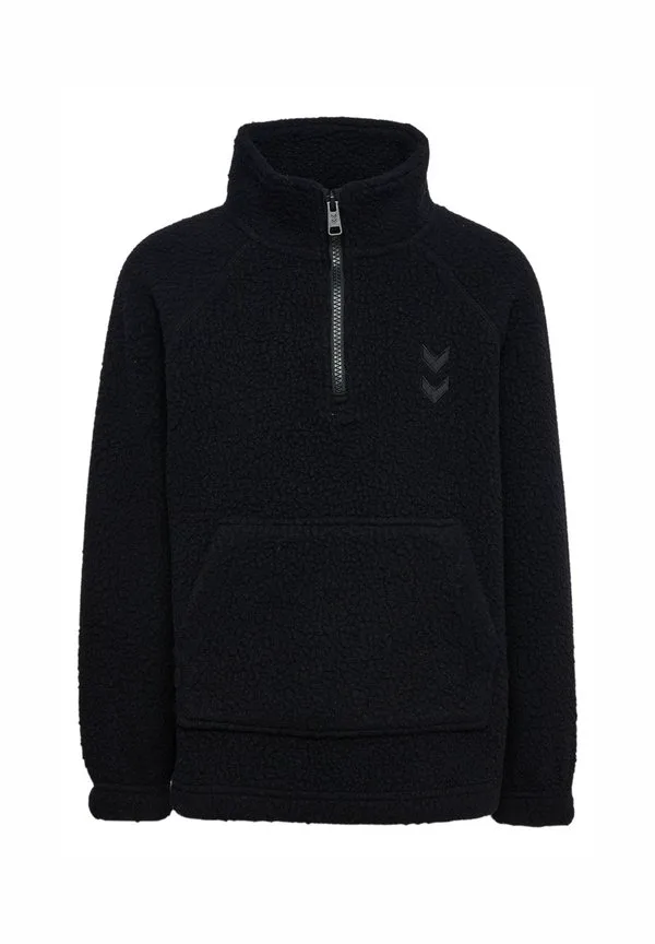 Флисовый джемпер martini с половинной молнией Hummel, Black Beauty