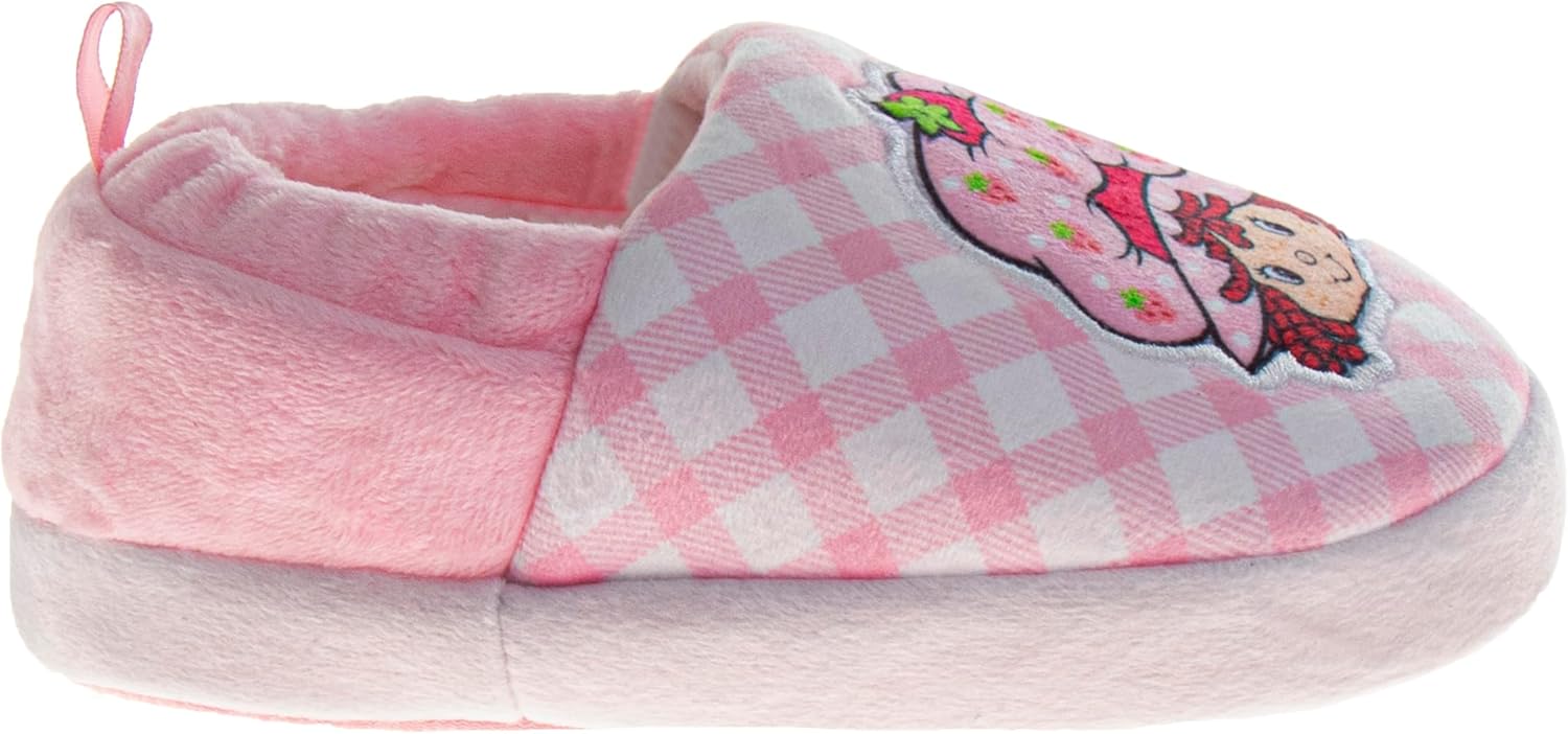 Тапочки Hello Kitty Sanrio Sweethearts Strawberry Shortcake Harry Potter для девочек и мальчиков, с котиком Kitty, домашние мягкие плюшевые тапочки для детей. Размеры: 5-10 для малышей, 11-13 для маленьких детей, 2-5 для старших детей Josmo, роз... — фото 2
