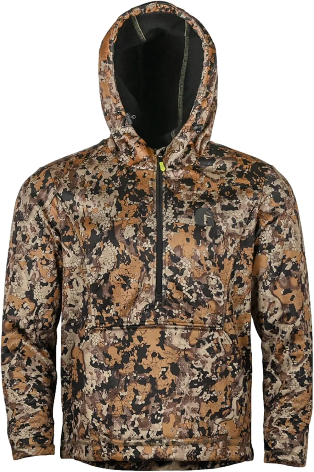 

Gator Waders Catahoula 1/2 Hoodie — утепленная флисом подкладка, регулируемый капюшон и талия, водоотталкивающая пропитка DWR