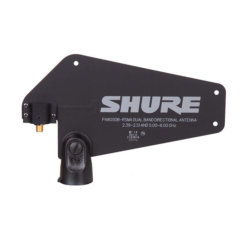 

Микрофон Shure Shure PA805DB-RSMA Passive Dual Band Directional Antenna