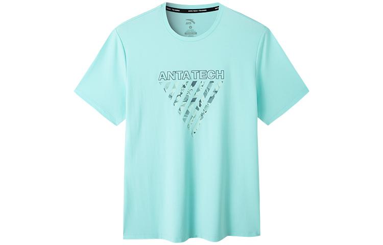 

Футболка Anta SS22 мужская ледяной сине-зеленый