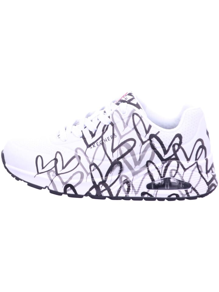 Элегантные туфли на шнуровке Skechers, белый — фото 2