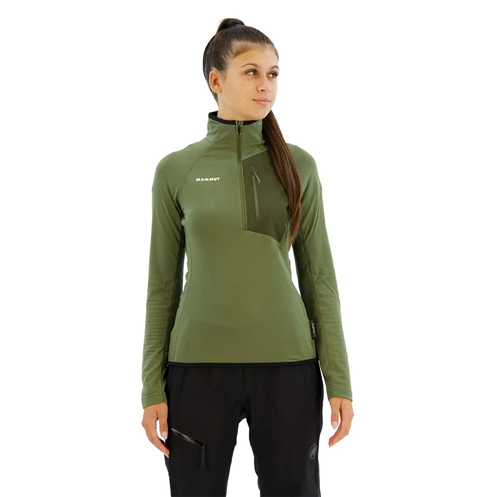 

Флис Mammut Aenergy Light half zip, зеленый