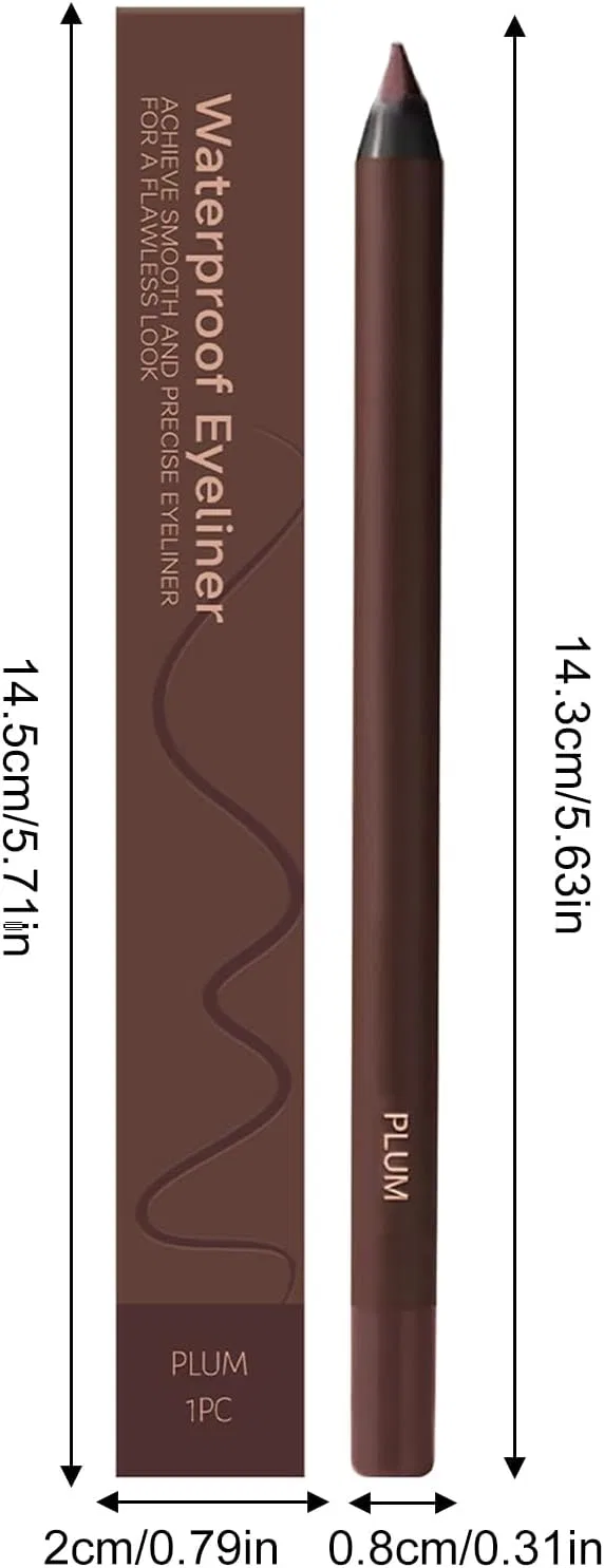 Подводка для глаз Plum, водостойкая, длительного действия — фото 3