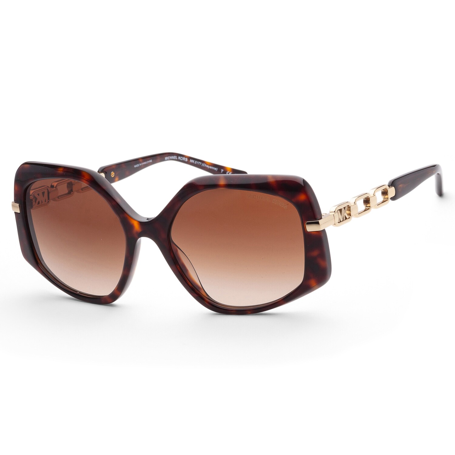 

Michael Kors Женские солнцезащитные очки 56 мм, цвет Dark Tortoise