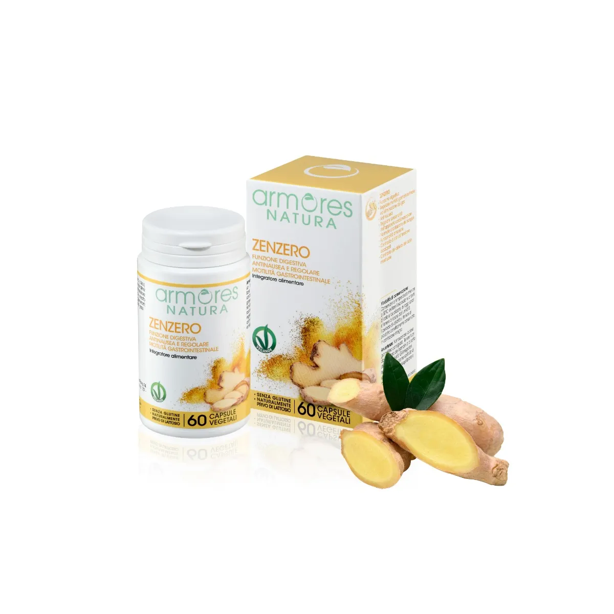 

Armores Natura Имбирь 60 таблеток