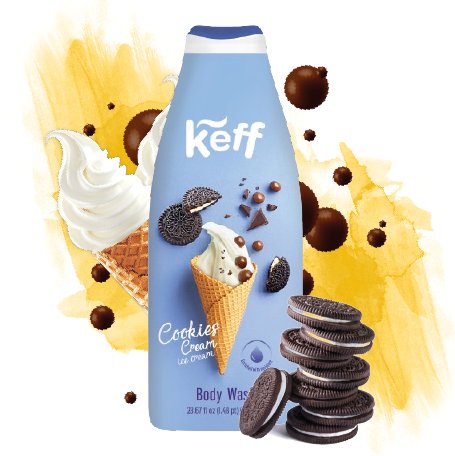 

Гель для душа KEFF Сливочное печенье с мороженым 700 мл